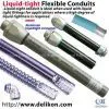STEEL Liquid Tight Flexible Conduit With PVC Coating and METAL Conduit Fittings thumbnail-1