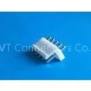 JVT 3.96mm Pitch Wafer for PCB Board Connector in White Color With Five Pins thumbnail-1