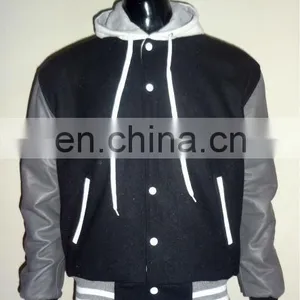 New Mens Plain Varsity Jackets Varsity Letterman Jackets Fit Varsity Jackets thumbnail-1