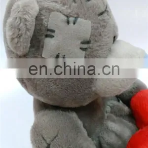Hot Sale Graduation Gift Teddy Bear Plush Toy With Red Heart thumbnail-6