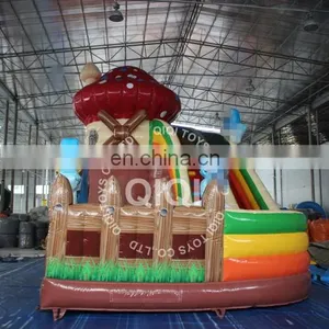 Inflatable Free Fall Water Slide thumbnail-1