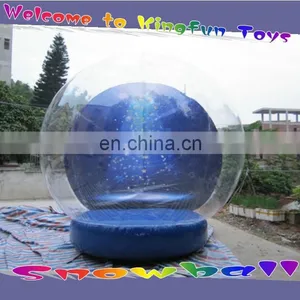 X-mas Inflatable Snow Bubble Ball Inflatable Snow Globe for Winter thumbnail-1