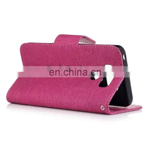 Wallet Style With Cards Slot PU Leather + TPU Full Cover Case for LG G6 thumbnail-4