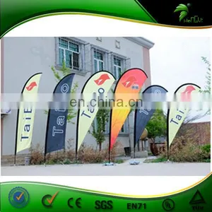 Kintted Custom Printing Flag and Banner / Feather Beach Flag thumbnail-1