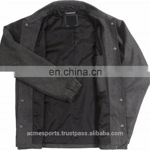 Coach Jackets - New Fashion Coach Jacket With Side Pocket - Custom Logo Design - New Design 2017 thumbnail-2
