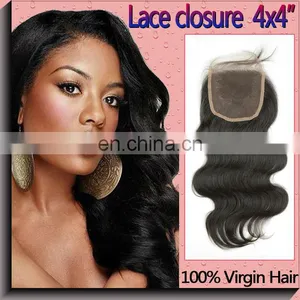 Peruvian Straight Lace Closure Can do Styles as Your Hair Styles thumbnail-1