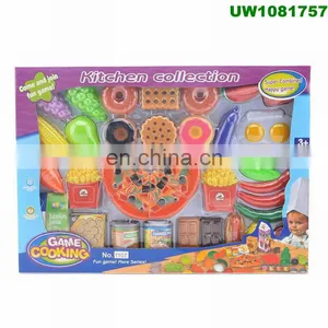 Play Food Set for Kids & Toy Food for Pretend Play - Huge 125 Piece Play Kitchen Set With Children Educational Food Toys for To thumbnail-4