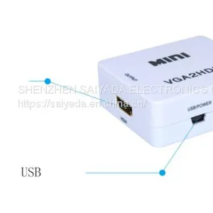 Cheap VGA 2 HDMI Converter Switch VGA to HDMI High Clear 1080P thumbnail-2