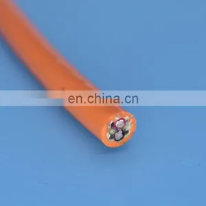 2 Cores PUR Sheath Servo Motor Cable Flexible Moving Cable thumbnail-3