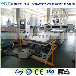 Made in China 1325 Furniture Wood Cnc Router With Auto Loading and Unloading System/cnc Carving Machine Router for Sign thumbnail-1