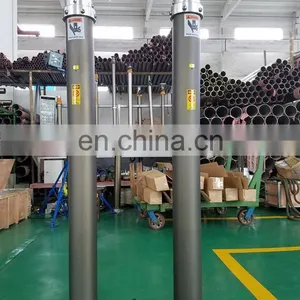 5m Silver CCTV Internal Cable Pneumatic Telescopic Mast for Security thumbnail-5