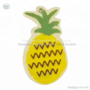 Wholesale Price Fruit Design Hanging Pineapple Paper Car Air Freshener Long-lasting Fragrance thumbnail-1