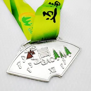 CTAI 8 Years Medal Manufacture Custom Metal Die Struck Medals for Gift thumbnail-4