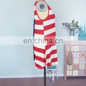 Family Outfits Summer Mom And Me Matching American Flag Print Sleeveless Vest T Shirt Tops (this Link for Girls,1-12years) thumbnail-5