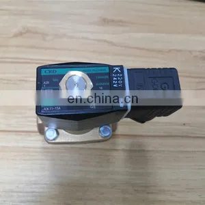 CKD Brass Water Solenoid Valve ADK11-15A-03A thumbnail-1