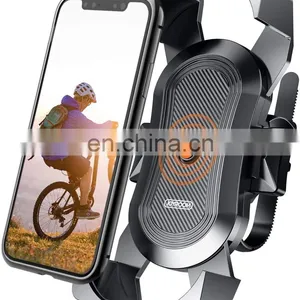 JOYROOM Bike Phone Mount, Secure Lock Bicycle Holder for Mountain Bike, Motorcycle Handlebar for Phone thumbnail-2