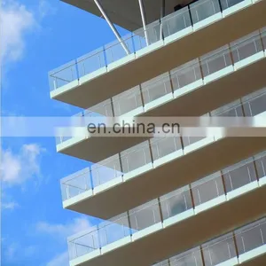 High Quality Good Price Safety Toughened Laminated Glass Balcony Railing thumbnail-2