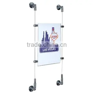 Wall to Wall Cable Suspension Hanging Display Systems thumbnail-1