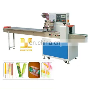 304SUS Automatic Pillow Freezy Popsicle Packing Machine thumbnail-1