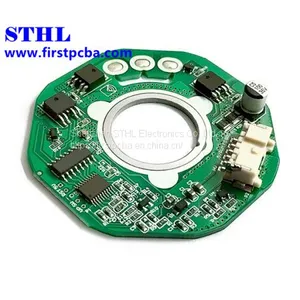 Pcba Service Wireless Qi Charger Module Transmitter Base PCBA Board, Coil Universal w/ LED PCB Electronic Board Assembly thumbnail-2