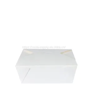 Rectangle Oriental Food Box 35oz White-take Away Carton, Suitable for Hot or Cold Foods, Easy Close Top thumbnail-5