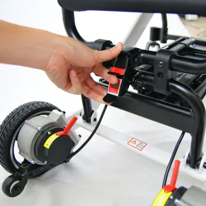 Light Weight Portable Electric Wheelchair Handicapped Electric Wheelchair thumbnail-5