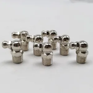 Metric Hydraulic Grease Fittings - M6 M8 M10 Straight, 45 Degree, 90 Degree Angled Grease Fittings thumbnail-5