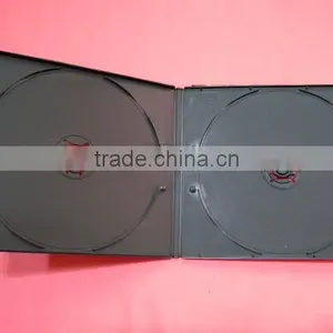 Shantou Factory Black Double 7mm Short Dvd Plastic Box thumbnail-1