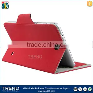 Express Snow Pattern Folding Leather Case for Samsung Tab 4 thumbnail-4