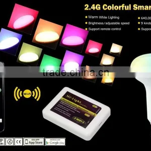 50000 Hours Lifespan 9W RGBW Mi.light E27 WiFi LED Bulb 6000-6500K Color Temperature Adjustable With Free Remote Android IOS APP thumbnail-6
