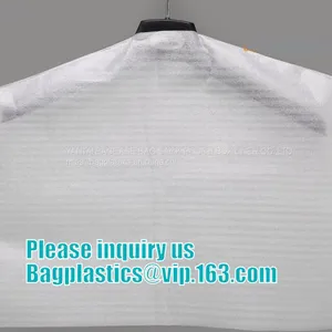 DRY CLEANING GARMENT BAG COVER, SANITARY LAUNDRY BAG, HOTEL, LAUNDRY STORE, CLEANING SUPPLIES,HANGER thumbnail-3