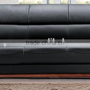 Oupusen 1 1 3 Black Home Wooden Sofa Set thumbnail-3