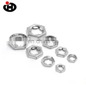 Hot Sale Tight Stainless Steel Self Locking Counter Hex Nuts thumbnail-3