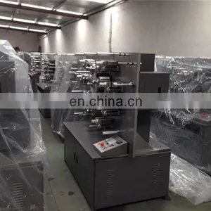 UGS1007 7 Full Color Front Back Two Side Automatic Rotary Fabric Label Printer, Fabric Cotton Label Wash Ribbon Printing Machine thumbnail-3