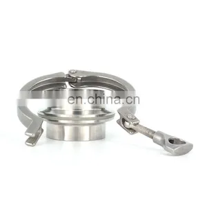 Fitting Clamp Hopeer Reducer 12 Jacketed Spool Sanitary Copper Ferrule Tri Clamp thumbnail-4