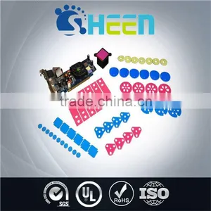 Good Elasticity Ul Silicone Thermal Gap Pad For Heat Pipe Assemblies thumbnail-4