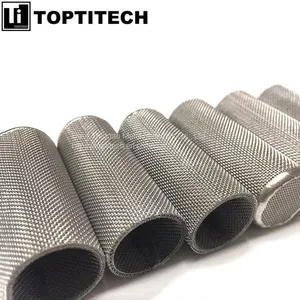 50um Multiple Layers Mesh Cylinder Filter Element thumbnail-2