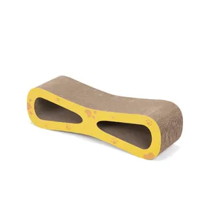 MeowLove Hot Sales Scratcher Cat Play Toy Corrugated Cardboard Cat Scratcher Cat Cardboard thumbnail-1