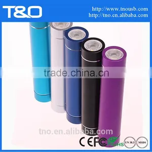 2600mAh Portable Mobile Power Bank Smart Power Bank Charger With Led thumbnail-1