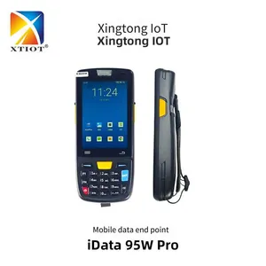 Idata 95wpro Warehouse Wireless Inventory Machine, Wi-fi Industrial Mobile Handheld Terminal Pda, 1d/2d Barcode Scanner thumbnail-1