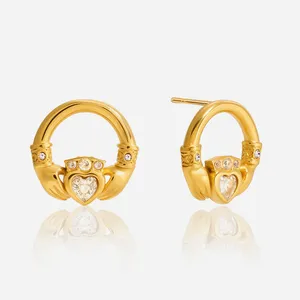 20g Stainless Steel Simple Fashion Earrings for Piercing Jewelry thumbnail-3