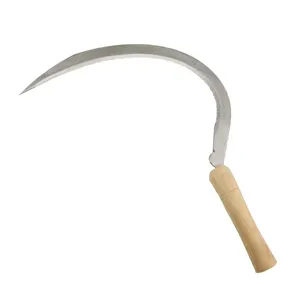 Carbon Steel Farming Sickle Sickle Farm Tool Sickle Farming Tool for Agriculture Grass Cutting and Harvest Use thumbnail-2