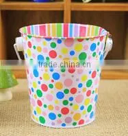 Mini Fancy Bucket Collection Tin Box thumbnail-1