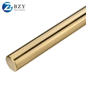 Non Alloy C1020 C10100 C11000 Red Color 99.9% Pure Copper Round Bar Rod thumbnail-1