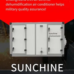 Temperature-controlled Dehumidifier, Industrial Dehumidifier, Large-scale Dehumidification Equipment for Underground Civil Air Defense, Dual Cold Source Heat Pump Unit, Manufacturer thumbnail-4