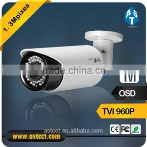 IR TVI Bullet Camera 1.3Megapixel Cctv Camera 2.8-12mm Vari Focal Lens Outside Adjust IR Distance 960P TVI Camera Support Ip66 thumbnail-1