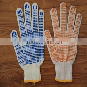 Cheap Pvc Dotted Knit Gardening Work Gloves Work Glove En388 thumbnail-1