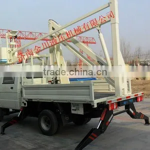 High Quality Vehicular Self-propelled Articulated Work Platform/hydraulic Vehicle Mounted Boom Lift Platform thumbnail-3