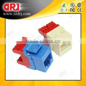 With Different Colors Cat5e UTP RJ45 Keystone Jack thumbnail-3
