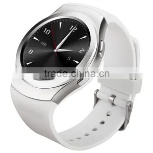 NO.1 G3 Bluetooth Smart Watch Phone Full Round Circle Wrist Smartwatch MTK2502 SIM TF Card Fitness Tracker for IOS Android Phone thumbnail-2